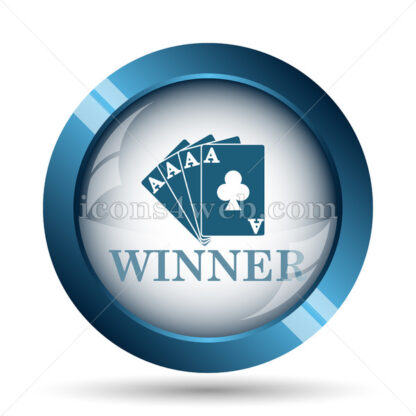 Poker winner image icon. - Website icons
