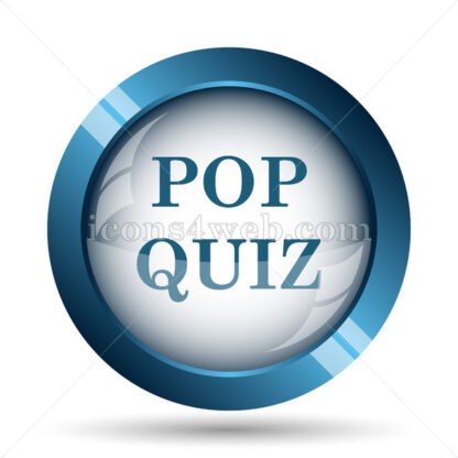 Pop quiz image icon. - Website icons