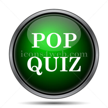 Pop quiz internet icon. - Website icons