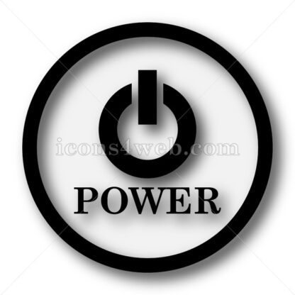 Power simple icon. Power simple button. - Website icons