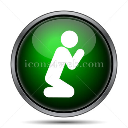 Prayer internet icon. - Website icons