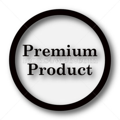 Premium product simple icon. Premium product simple button. - Website icons