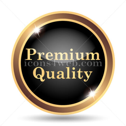 Premium quality gold icon. - Website icons
