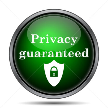 Privacy guaranteed internet icon. - Website icons