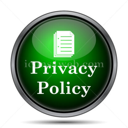 Privacy policy internet icon. - Website icons