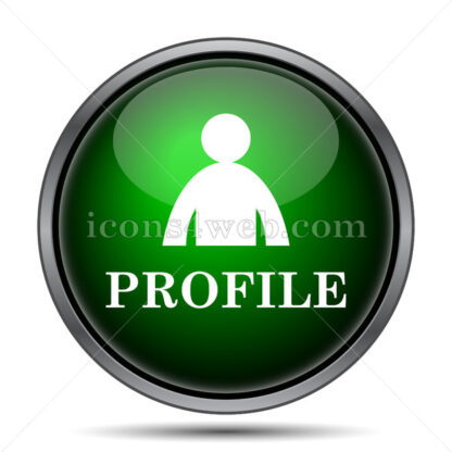 Profile internet icon. - Website icons