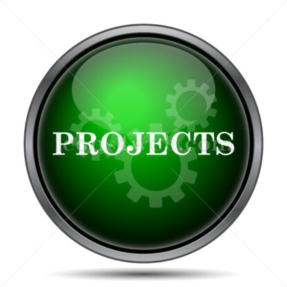 Projects internet icon. - Website icons