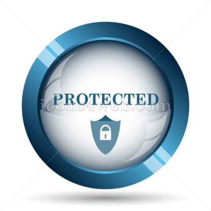 Protected image icon. - Website icons