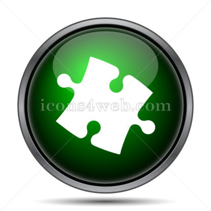 Puzzle piece internet icon. - Website icons