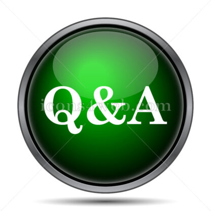 Q&A internet icon. - Website icons