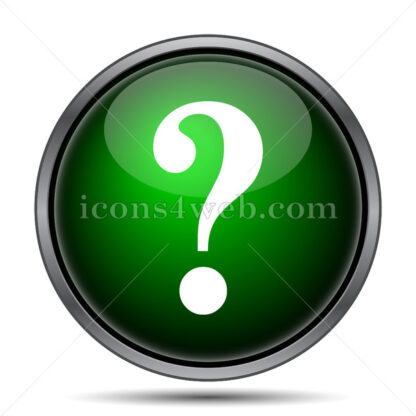 Question mark internet icon. - Website icons