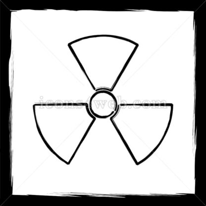 Radiation sketch icon. - Website icons