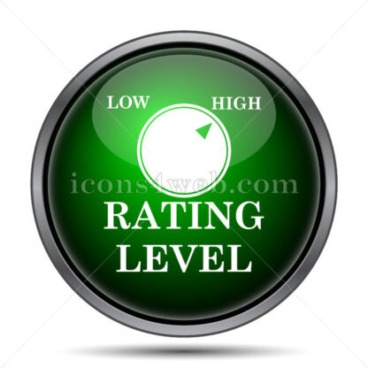 Rating level internet icon. - Website icons