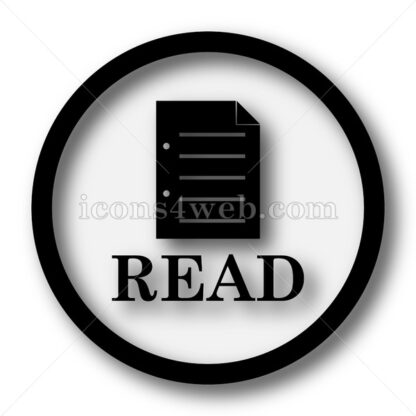 Read simple icon. Read simple button. - Website icons