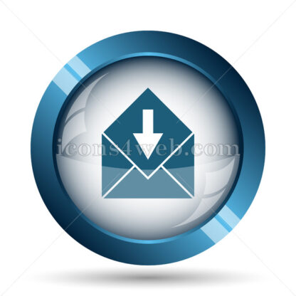 Receive e-mail image icon. - Website icons