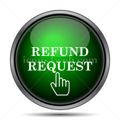 Refund request internet icon. - Website icons