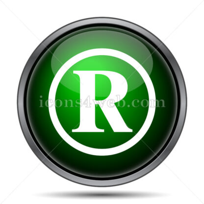 Registered mark internet icon. - Website icons