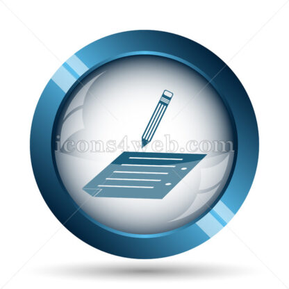 Registration image icon. - Website icons