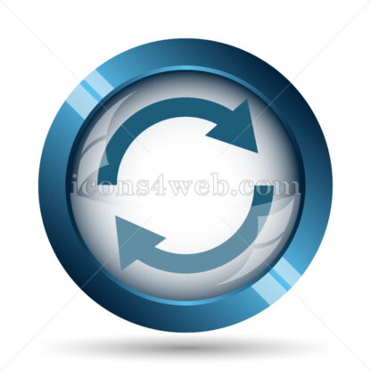Reload two arrows image icon. - Website icons