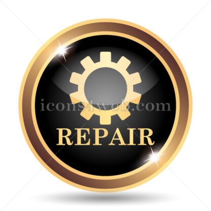 Repair gold icon. - Website icons