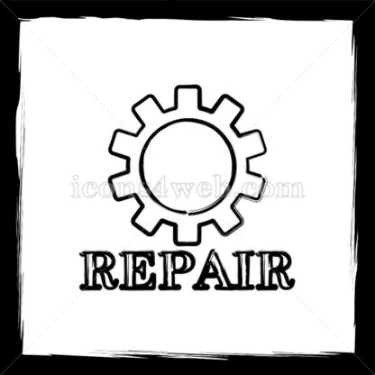 Repair sketch icon. - Website icons