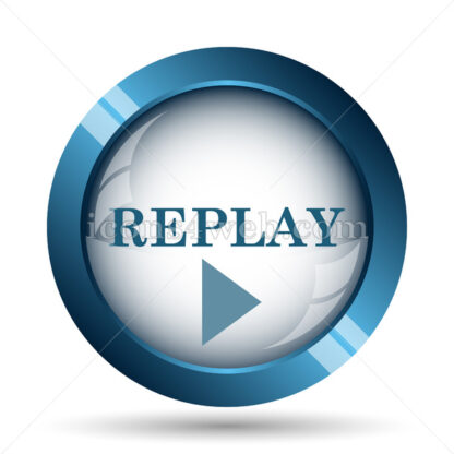 Replay image icon. - Website icons