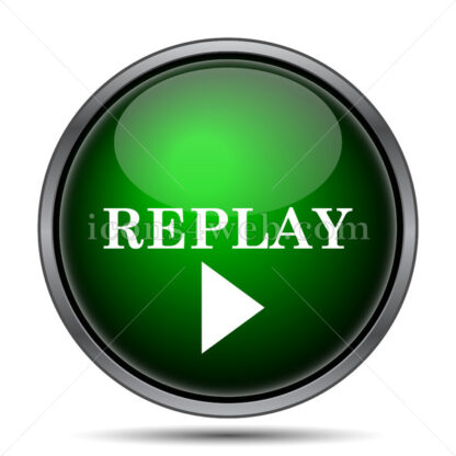 Replay internet icon. - Website icons