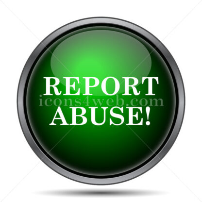 Report abuse internet icon. - Website icons