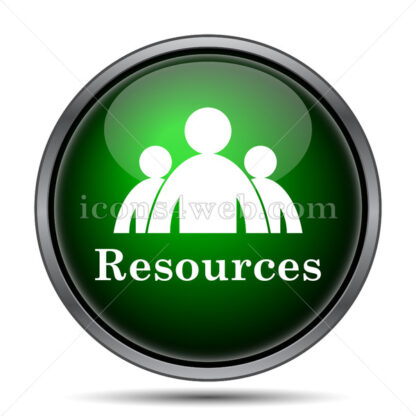 Resources internet icon. - Website icons