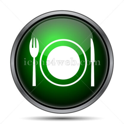 Restaurant internet icon. - Website icons
