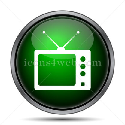 Retro tv internet icon. - Website icons