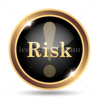 Risk gold icon. - Website icons