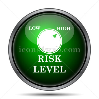 Risk level internet icon. - Website icons