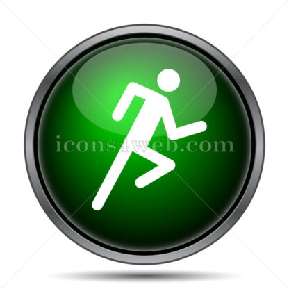 Running man internet icon. - Website icons