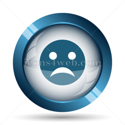 Sad smiley image icon. - Website icons
