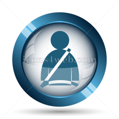 Safety belt image icon. - Website icons