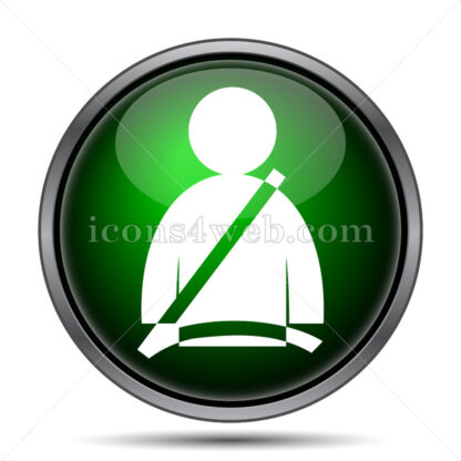 Safety belt internet icon. - Website icons