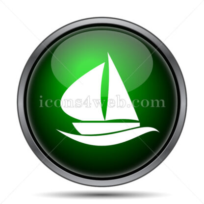 Sailboat internet icon. - Website icons