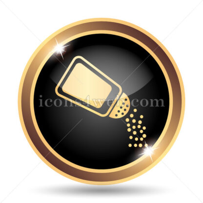 Salt gold icon. - Website icons