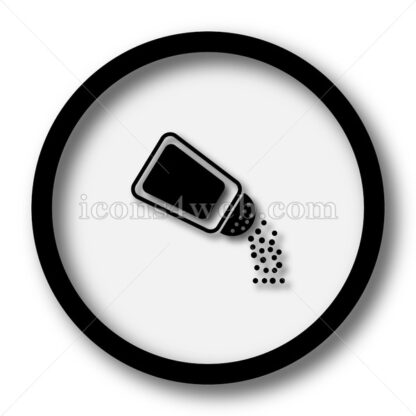 Salt simple icon. Salt simple button. - Website icons