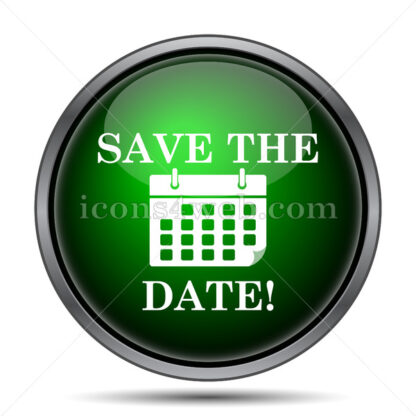 Save the date internet icon. - Website icons