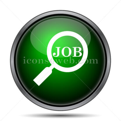 Search for job internet icon. - Website icons