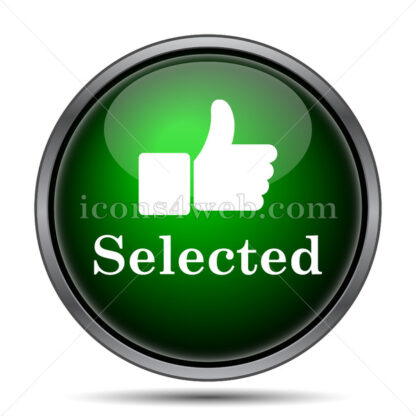 Selected internet icon. - Website icons