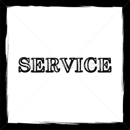 Service sketch icon. - Website icons