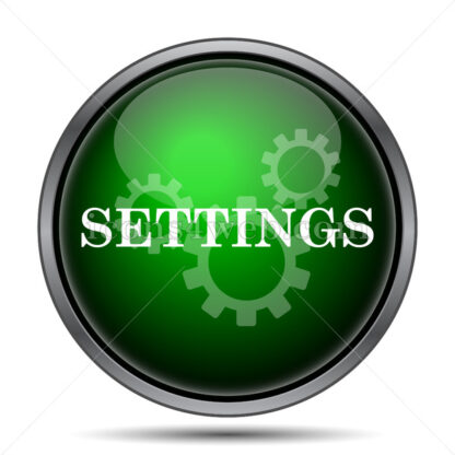 Settings internet icon. - Website icons