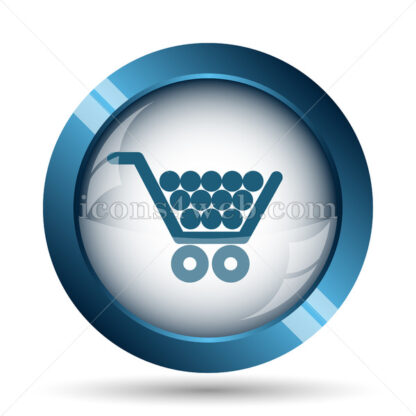 Shopping cart image icon. - Website icons