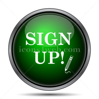Sign up internet icon. - Website icons