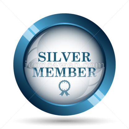 Silver member image icon. - Website icons