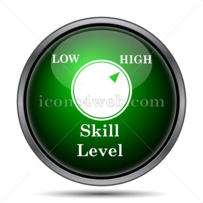 Skill level internet icon. - Website icons
