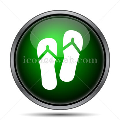 Slippers internet icon. - Website icons